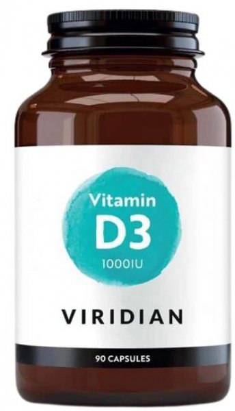 Viridian Vitamin D3 1000IU