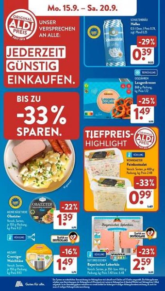 Leták Aldi Süd Prospekt, Německo - strana 8