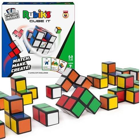Arkádová společenská hra Puzzle Original Rubik's Cube It Rubikova kostka Spin Master
