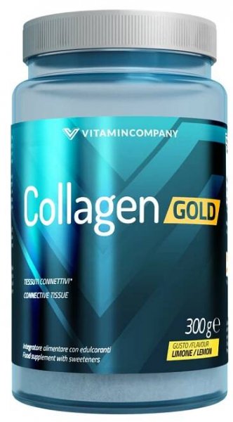 Collagen Gold 10000 mg hyaluronovou Vitamincompany - kolagen Extra silný kolagen 10 000 mg s kyselinou hyaluronovou+vitamíny