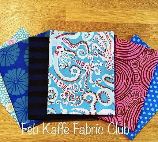 Kaffe Fassett Fabric Club - Petting Fabric