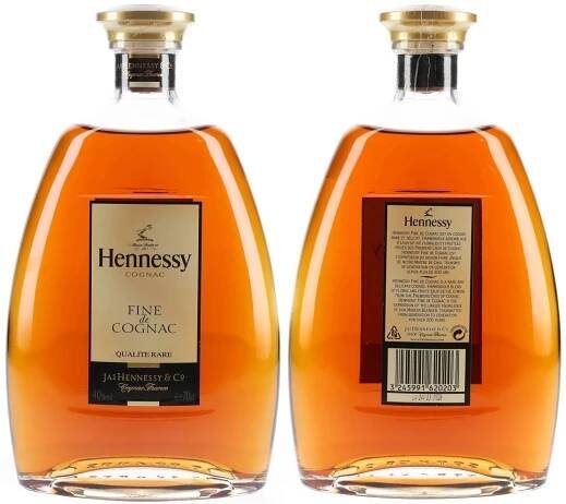 Hennessy bottles 70cl and up - COGNAC-TON
