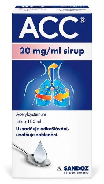 ACC 20 mg/ml sirup 100 ml