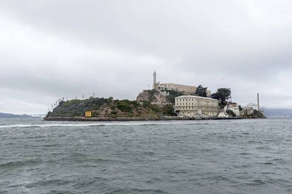 Alcatraz Prison on Alcatraz island
