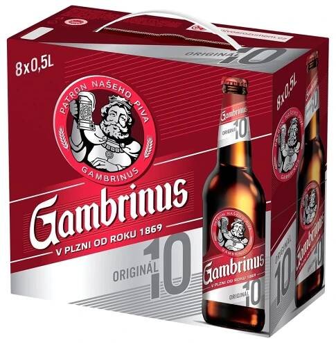 Gambrinus Originál 10° pivo výčepní světlé