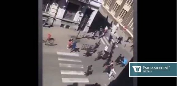 VIDEO Binec v Bruselu: Zákaz vycházení skončil házením kamení