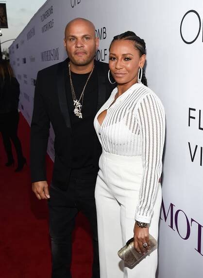 Stephen Belafonte and Melanie Brown (Photo by Michael Buckner/Variety/Penske Media via Getty Images)