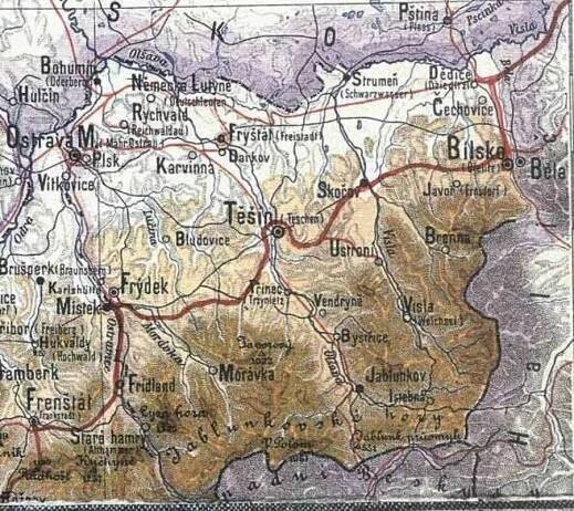File:Těšínsko v roce 1888.jpg