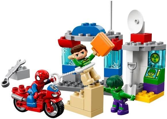 LEGO® DUPLO® 10876 Dobrodružství Spider-Mana a Hulka - srovnání cen | Leano.cz