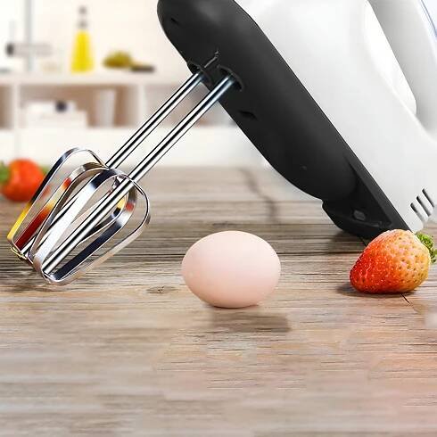 RUČNÍ KUCHYŇSKÝ ROBOT S MIXÉREM, 7 RYCHLOSTÍ + 4 NÁSTAVCE, VÝKONNÁ SADA 260 W Stav balení originální