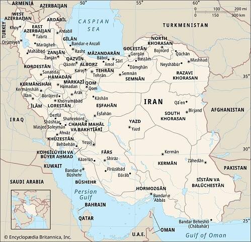 List of cities and towns in Iran