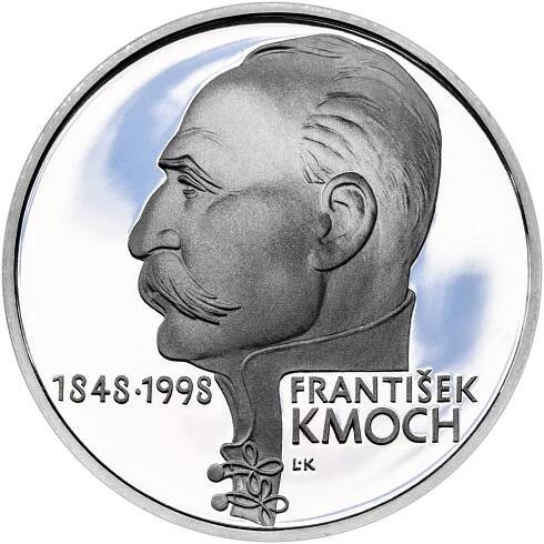 Cena 150. výročí narození Františka Kmocha: 1200 Kč