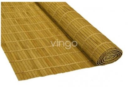 Bambusová rohož za postel světle hnědá - Vingo