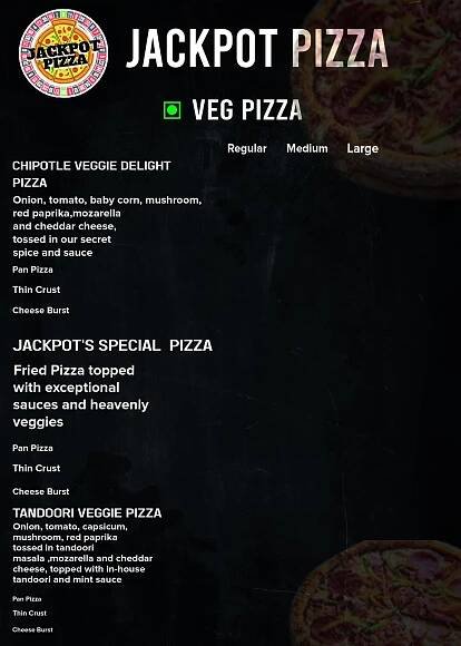 Jackpot Pizza - Food Franchise India