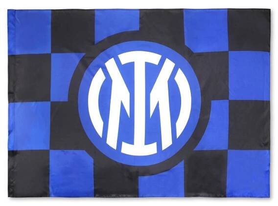 INTER 100 X 140 SQUARED FLAG