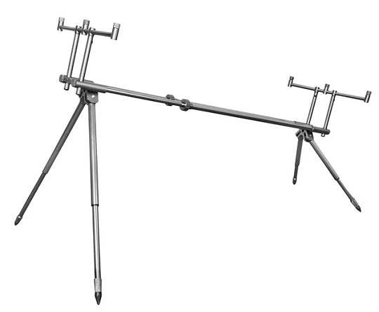 Hrazda pro 4 prúty Delphin RPX4 Silver / 2ks