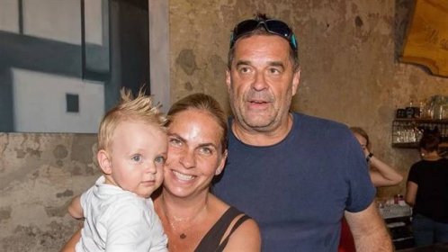 Miroslav Etzler, Helena Bartalošová a jejich syn Samuel (27. srpna 2019)