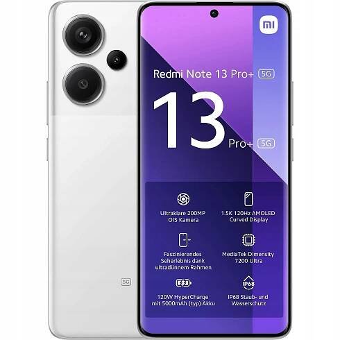 Smartphone Xiaomi Redmi Note 13 Pro+ 12 GB / 512 GB 5G bílý