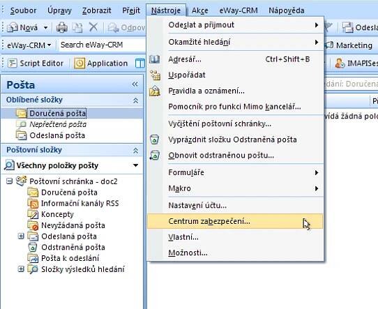 Oprava poškozených programů Microsoft Office