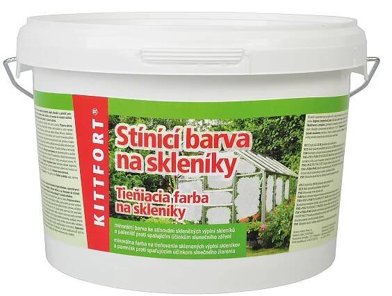 Stínící barva na skleníky