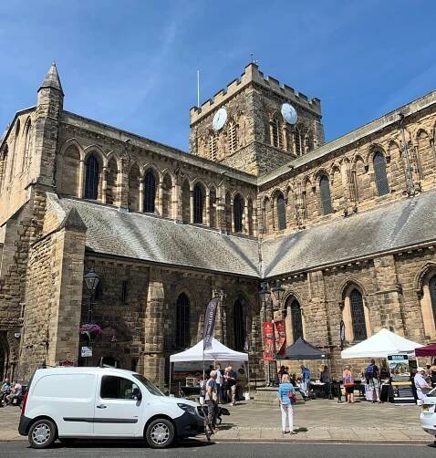 Lost Medieval Painting Rediscovered at Hexham Abbey - Medievalists.net