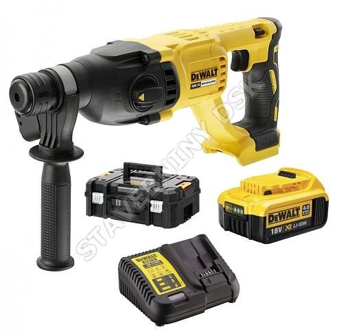 Kladivo kombinované AKU SDS+ 18V DCH133M1-QW, 1x18V/4,0Ah 2,6J DeWalt | DSK stavebniny