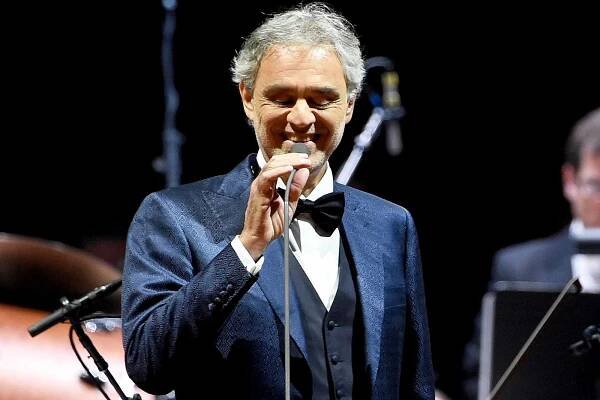 Andrea Bocelli Kicks off U.S. Tour At MGM Grand In Las Vegas