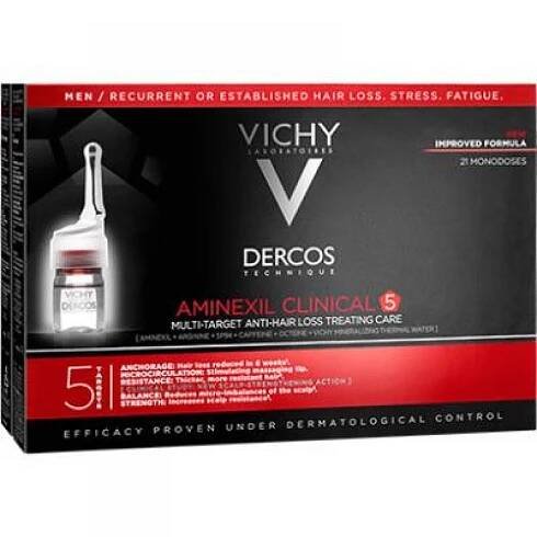 VICHY Dercos Aminexil Clinical 5 muži 21 x 6 ml
