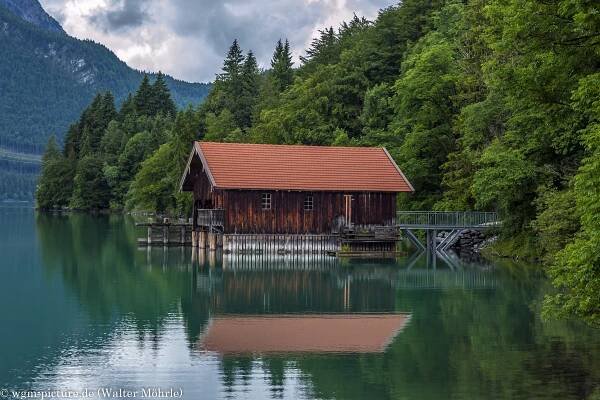 Fischerhütte am Walchensee