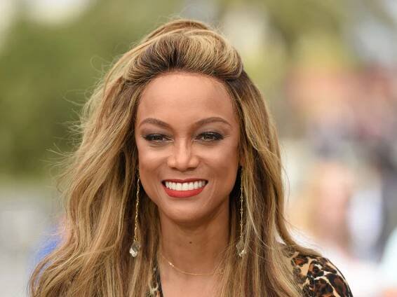 Tyra Banks Shares Gorgeous Makeup-Free Selfie While Glamping