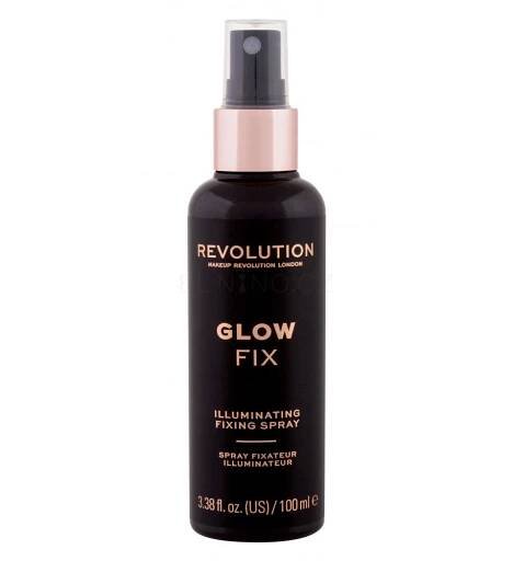 Makeup Revolution London Glow Fix Illuminating Fixing Spray Fixátory make-upu pro ženy | ELNINO.CZ