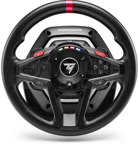 SET Thrustmaster Sada volantu a pedálů T128 PS5/PS4/PC (4160781) + Thrustmaster Řadící páka TH8S Shifter Add-On pro PC, PS4, PS5 a Xbox One, Series X/S (4060256)