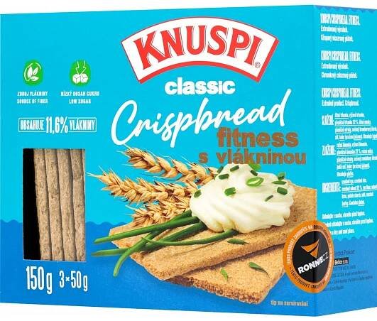 Knuspi Crispbread - 150 g, fitness