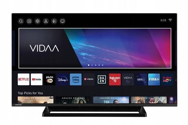 TOSHIBA LED televize 40 palců 40LV3E63DG