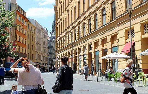 Josefská ulice v Brně.