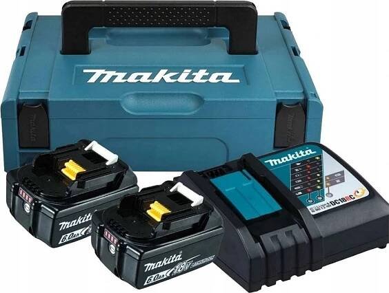 Makita 198116-4 18 V 2x 6,0 Ah