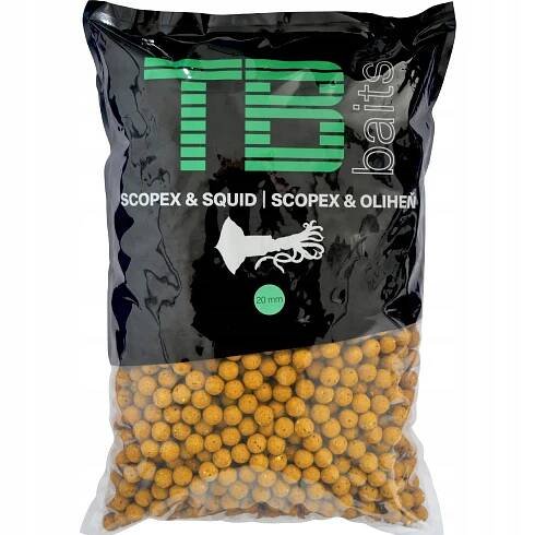 TB baits Boilies 10 kg 20 mm scopex / squid