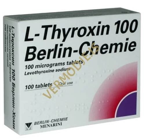 T4 L Thyroxin (Levothyroxine Sodium) - 100 tabs (100mcg/tab) - 2025 Cena