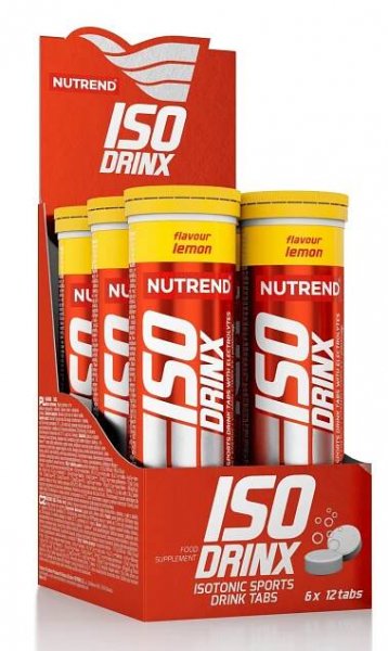 NUTREND Isodrinx Tabs, tuba, 12 tablet citron