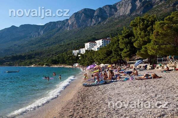 Gradac pláže, Chorvatsko