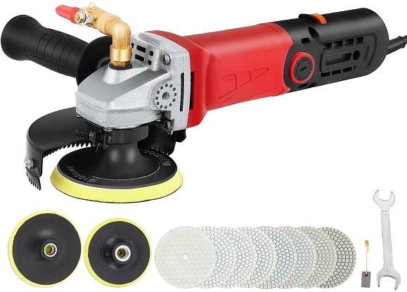 VEVOR bruska na kámen za mokra 860 W, talíř 102 a 127 mm 