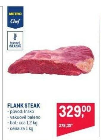 Makro Flank Steak nabídka