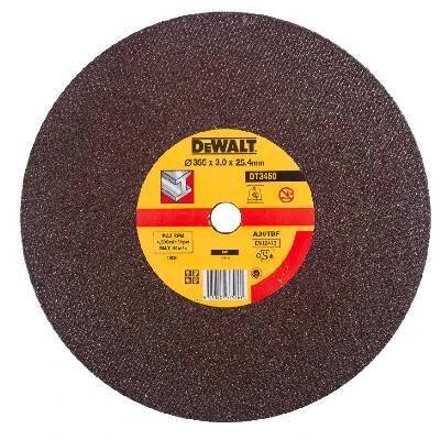 DT3450 DEWALT KOTOUČ 355 X 25,4 X 3,0 MM PRO ROZBRUŠOVAČKY PRO ŘEZÁNÍ KOVU