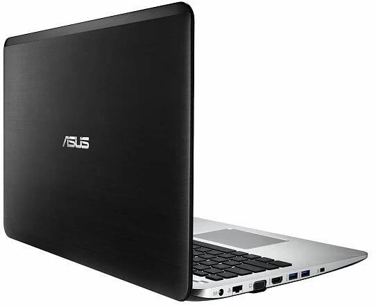 Asus F555LA Matte black Back