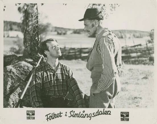 Peter Lindgren, Edvin Adolphson - Folket i Simlångsdalen - Fotosky