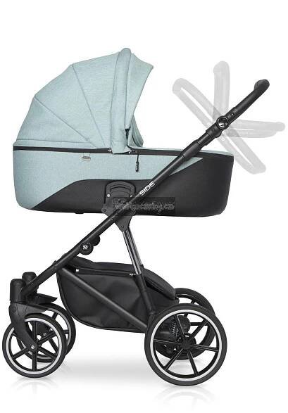 Kombinovaný kočárek Riko Side | Dětský obchod Babyplace.cz