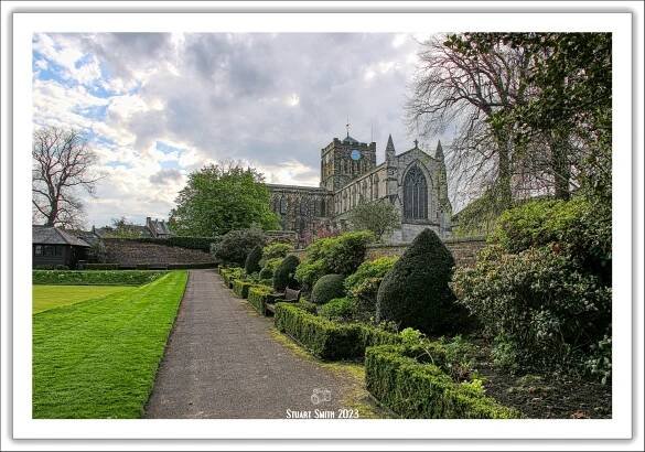 HEXHAM ABBEY, NORTHUMBERLAND, ENGLAND