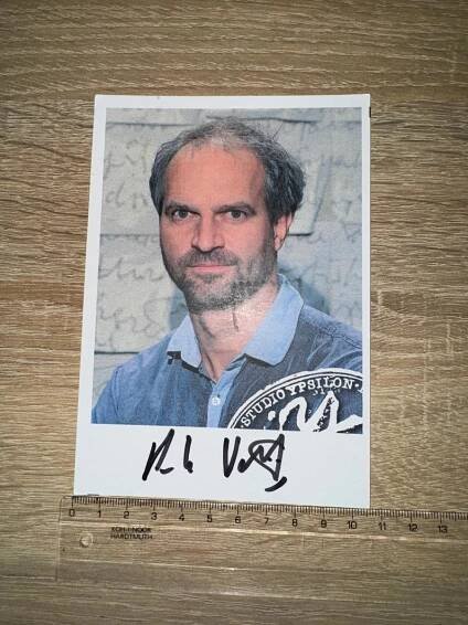 PETR VRŠEK HEREC ORIGINÁL AUTOGRAM A FOTO