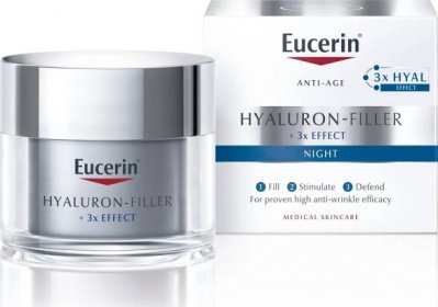 Eucerin Hyaluron-Filler + 3x Effect noční krém 50 ml od 580 Kč