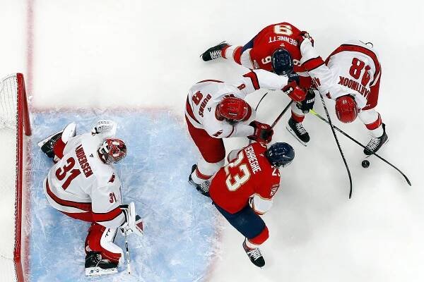 Panthers versus Hurricanes game